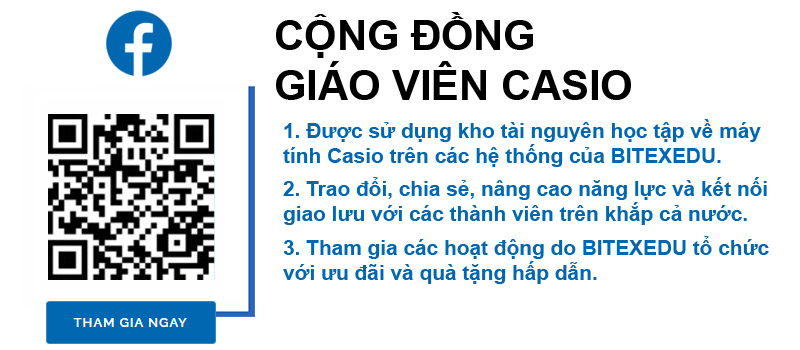 Cộng đồng giáo viên Casio